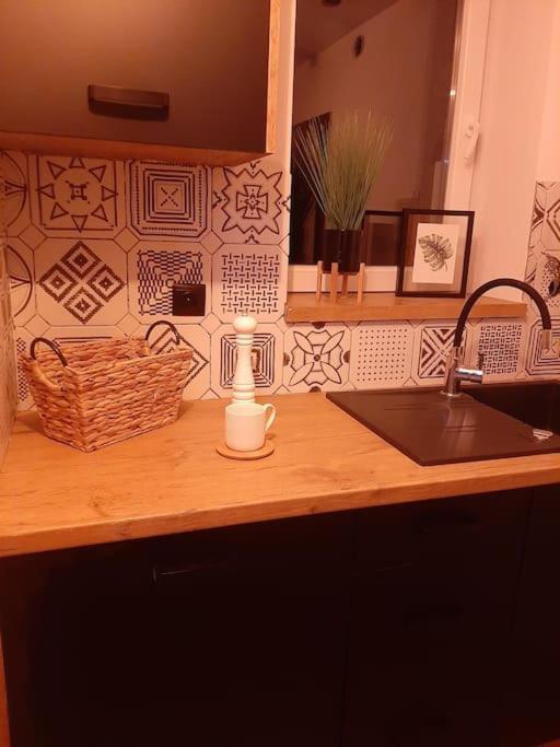Nowoczesny Maly Apartament Nr 3 Orzysz Esterno foto